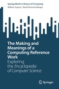 Cover: The Making and Meanings of a Computing Reference Work - Springer