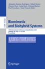 Cover: Biomimetic and Biohybrid Systems - Springer