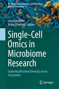 Cover: Single-Cell Omics in Microbiome Research - Springer