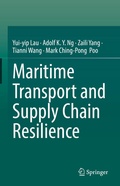Cover: Maritime Transport and Supply Chain Resilience - Springer