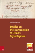 Cover: Studies on the Transmission of Orion's Etymologicum - Vandenhoeck & Ruprecht