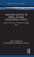Cover: Law and Justice in Small Island Developing States - Routledge