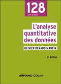 Cover: L'analyse quantitative des donn&eacute;es - 6e &eacute;d. - Armand Colin