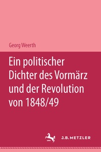Enlarge image Cover: Georg Weerth - J.B. Metzler