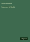 Cover: Francesca da Rimini - Antigonos Verlag