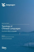 Cover: Typology of Chinese Languages - MDPI AG