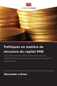 Abbildung von: Politiques en matiere de structure du capital PME - Editions Notre Savoir