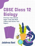 Cover: CBSE Class 12 Biology - Poorav Publications