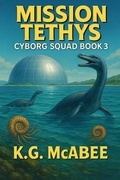 Cover: Mission Tethys (Cyborg Squad, #3) - K.G. McAbee