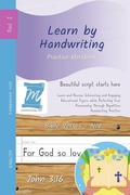 Cover: Handwriting Practice Workbook - Bible Verses - John 3 - Memorescribe