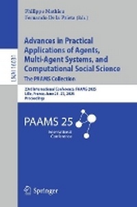 Abbildung von: Advances in Practical Applications of Agents, Multi-Agent Systems, and Computational Social Science: The PAAMS Collection - Springer
