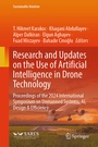 Cover: Research and Updates on the Use of Artificial Intelligence in Drone Technology - Springer