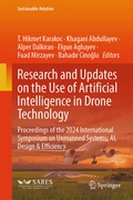 Cover: Research and Updates on the Use of Artificial Intelligence in Drone Technology - Springer