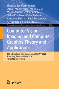Enlarge image Cover: Computer Vision, Imaging and Computer Graphics Theory and Applications - Springer