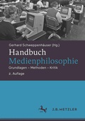 Cover: Handbuch Medienphilosophie - J.B. Metzler