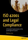 Cover: ISO 42001 and Legal Compliance - APress