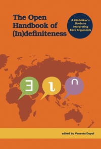 Enlarge image Cover: The Open Handbook of (In)definiteness - MIT Press
