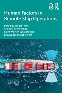 Enlarge image Cover: Human Factors in Remote Ship Operations - Routledge