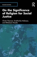 Cover: On the Significance of Religion for Social Justice - Routledge