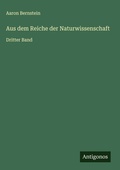 Cover: Aus dem Reiche der Naturwissenschaft - Antigonos Verlag