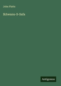 Enlarge image Cover: Ikhwanu-S-Safa - Antigonos Verlag