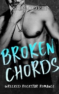 Cover: Broken Chords: A Curvy Girl Meets Rockstar Romance (Wrecked Rockstar Romance, #2) - C.D. Gorri
