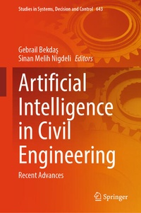 Enlarge image Cover: Artificial Intelligence in Civil Engineering - Springer