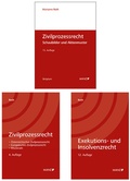 Cover: PAKET: Zivilprozessrecht 4.Auflage + Zivilprozessrecht Schaubilder und Aktenmuster 15.Auflage + Exekutions-und InsolvenzR 12.Auflage - Manz