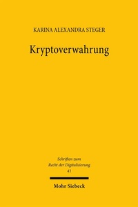 Abbildung von: Kryptoverwahrung - Mohr Siebeck