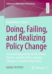 Abbildung von: Doing, Failing, and Realizing Policy Change - Springer VS