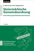 Cover: Steierm&auml;rkische Gemeindeordnung - Leykam