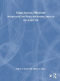 Enlarge image Cover: Using Sources Effectively - Routledge
