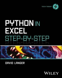 Enlarge image Cover: Python in Excel Step-by-Step - Wiley