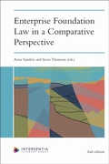 Cover: Enterprise Foundation Law in a Comparative Perspective - Intersentia Ltd