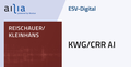 Cover: ESV-Digital KWG/CRR AI - Abonnement - Erich Schmidt Verlag