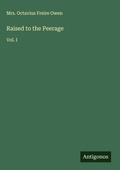 Cover: Raised to the Peerage - Antigonos Verlag