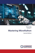 Cover: Mastering MicroPython - LAP Lambert Academic Publishing