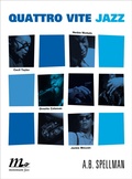 Cover: Quattro vite jazz. Cecil Taylor, Ornette Coleman, Herbie Nichols, Jackie McClean - Minimum Fax