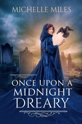Cover: Once Upon a Midnight Dreary (Enchanted Realms, #5) - Dusty Tome Books, LLC