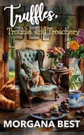 Cover: Truffles, Trouble, and Treachery (Chocolate Shop Mysteries, #3) - Best Cosy Books