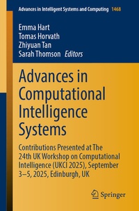 Enlarge image Cover: Advances in Computational Intelligence Systems - Springer
