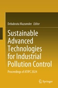 Cover: Sustainable Advanced Technologies for Industrial Pollution Control - Springer