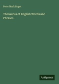 Cover: Thesaurus of English Words and Phrases - Antigonos Verlag