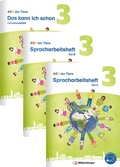 Cover: ABC der Tiere 3 Neubearbeitung - Spracharbeitsheft - Mildenberger Verlag GmbH