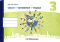 Cover: ABC der Tiere 3 Neubearbeitung &middot; lesen - verstehen - malen - Mildenberger Verlag GmbH