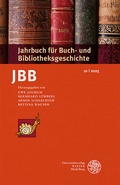 Cover: Jahrbuch f&uuml;r Buch- und Bibliotheksgeschichte 10 | 2025 - Universit&auml;tsverlag Winter