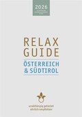 Cover: RELAX Guide 2026 &Ouml;sterreich & S&uuml;dtirol - Werner Medien GmbH
