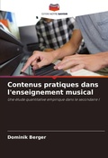 Cover: Contenus pratiques dans l'enseignement musical - Editions Notre Savoir