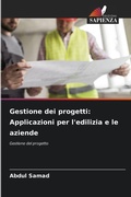 Cover: Gestione dei progetti - Edizioni Sapienza