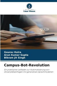 Enlarge image Cover: Campus-Bot-Revolution - Verlag Unser Wissen